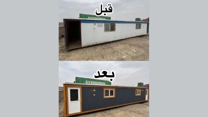 Reconstruction of the second-hand shed is an economic and professional solution for construction and workshop projects
