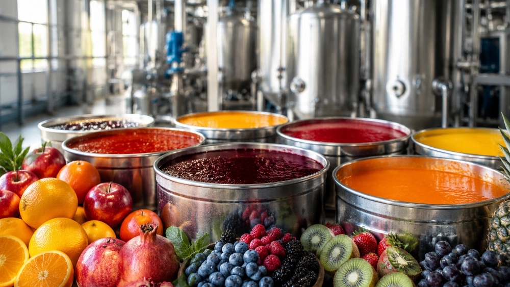 Selling all kinds of fruit concentrates at the best price in Mazandaran