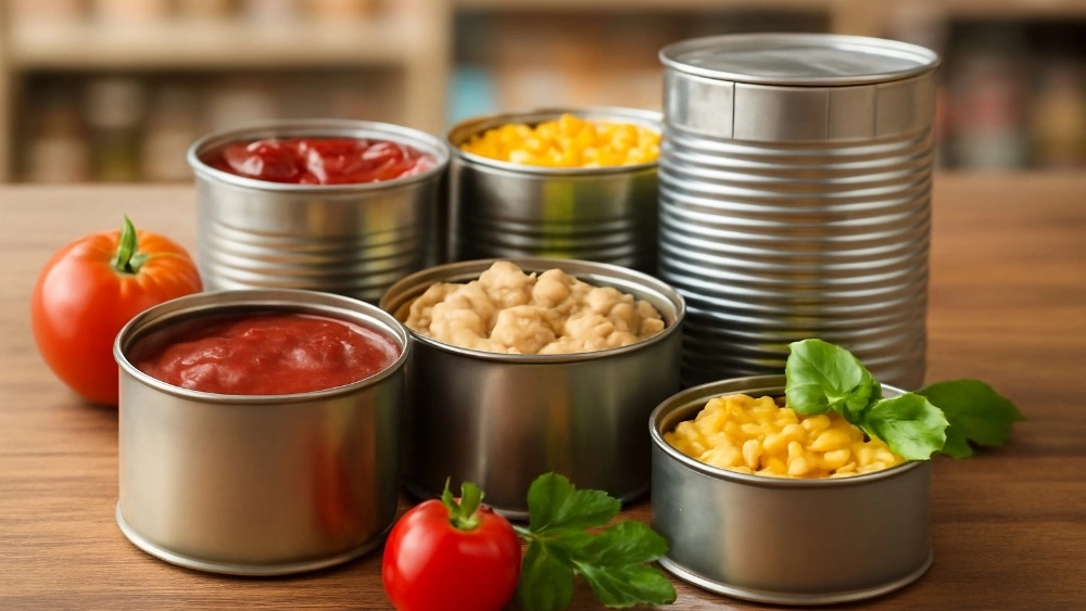 Major distribution of food products in Mashhad, tomato paste, tuna fish and Sarvari commercial canned food