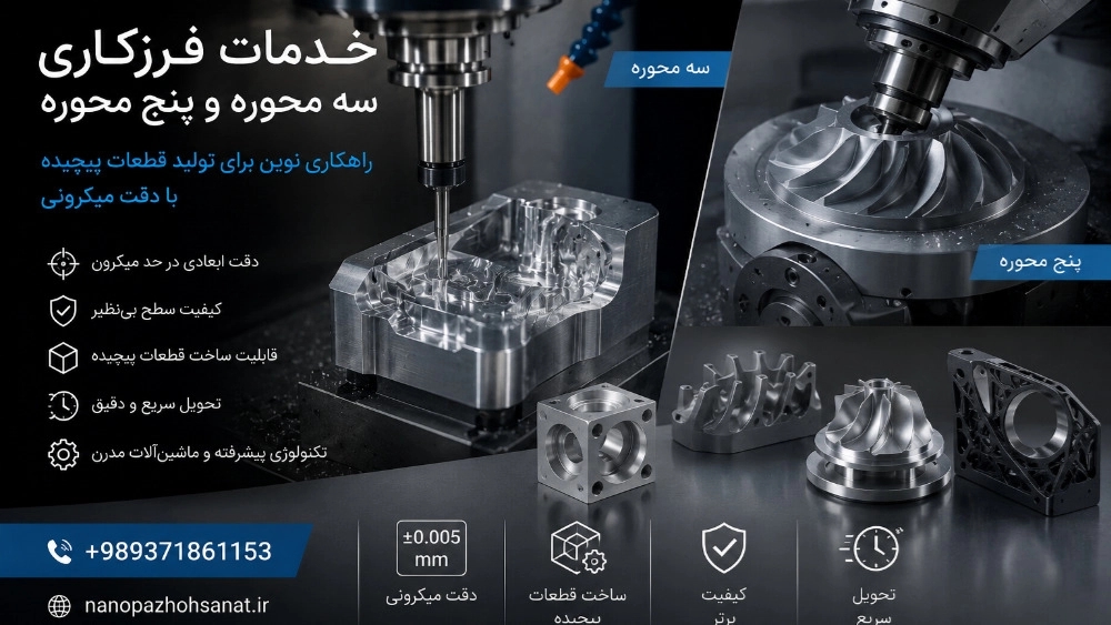 Three-axis and five-axis milling services; A new solution for the production of complex parts with micron precision
