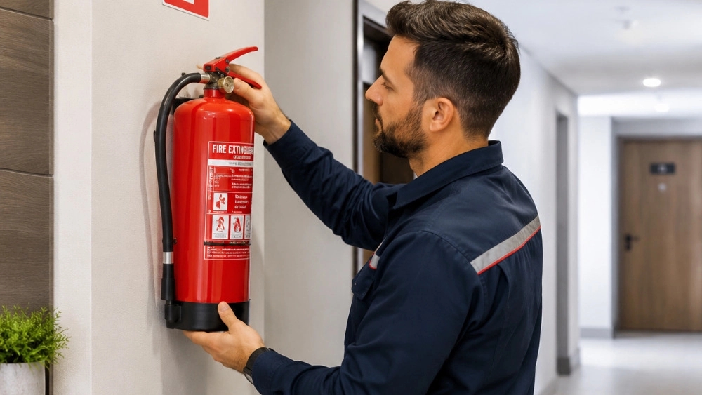 Installation and service of fire extinguishers for houses and companies in Qaemshahr