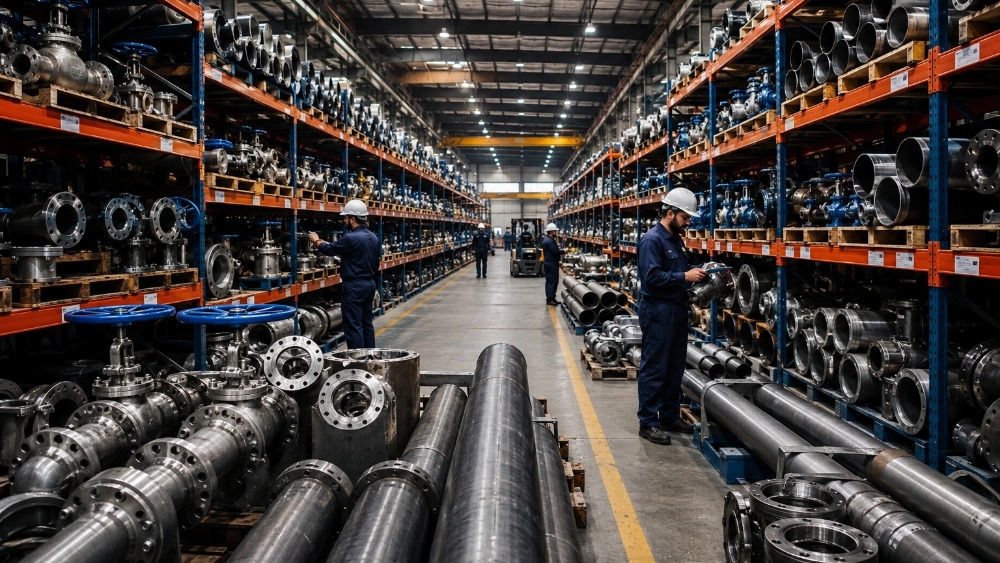 Purchase of industrial piping equipment for construction projects in Tehran