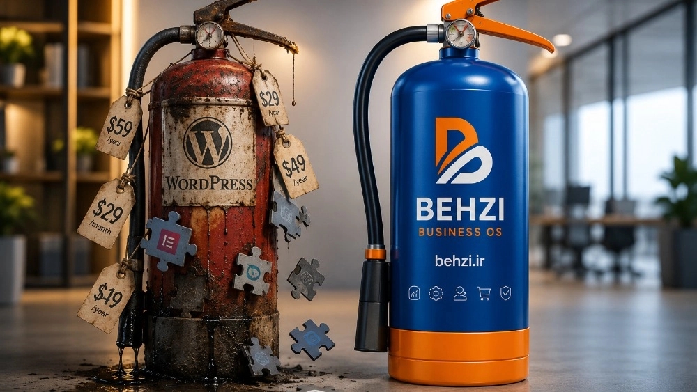 Why is WordPress like an empty fire extinguisher?