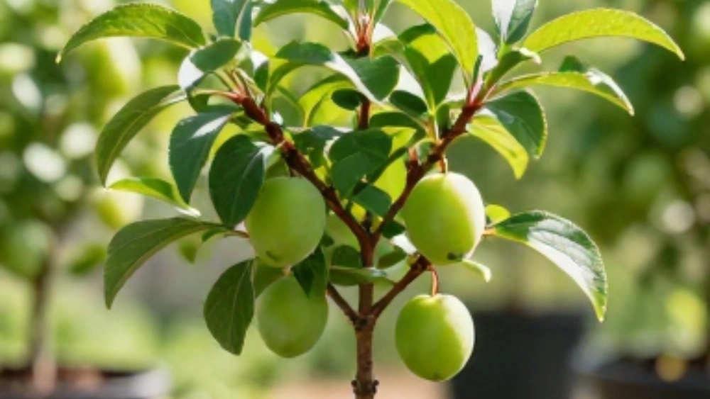 Buy green tomato seedlings with guaranteed sour taste in Sabz Sharifi Nursery in Tabriz