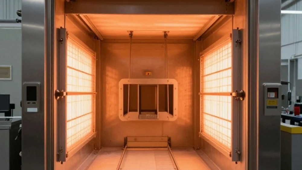 Isfahan powder paint furnace, engineering design with precise digital temperature control