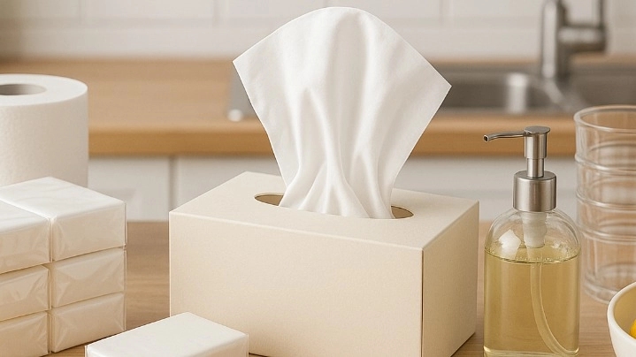 Life Magic factory, production of paper napkins, table towels and boxes in Shahryar