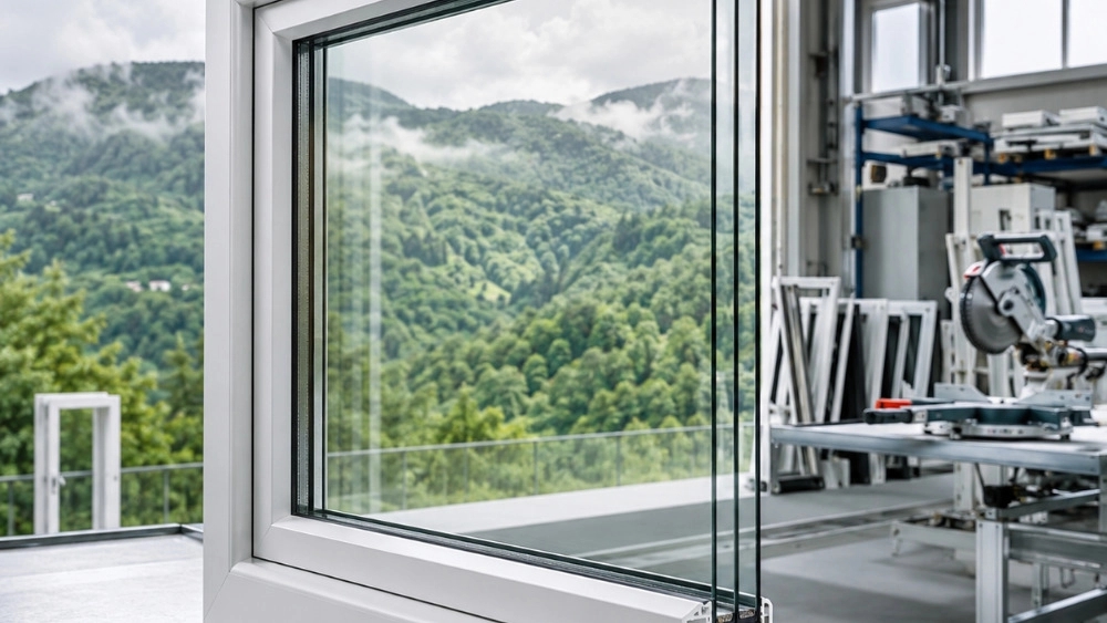 Production of double-glazed glass and UPVC doors and windows in Gilan