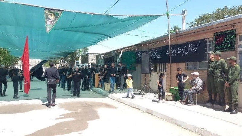 Production and sale of procession nets and mosques in Mazandaran for religious spaces