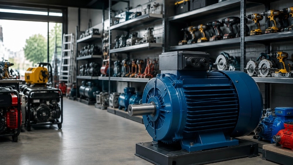 Sanat Hashemi goods store, sales and distribution of construction tools and electrogen motors in Rasht