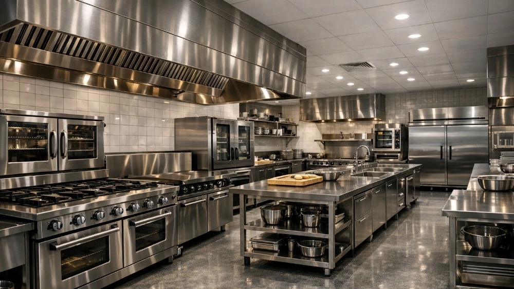 The best industrial kitchen equipment store in Rasht