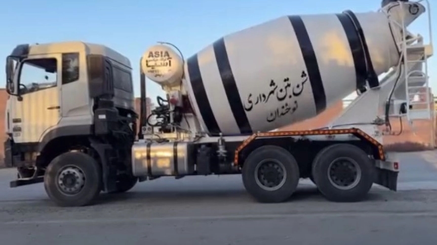 Daily price of concrete truck mixer in Tehran with immediate delivery, direct purchase from Asia Truck Mixer factory