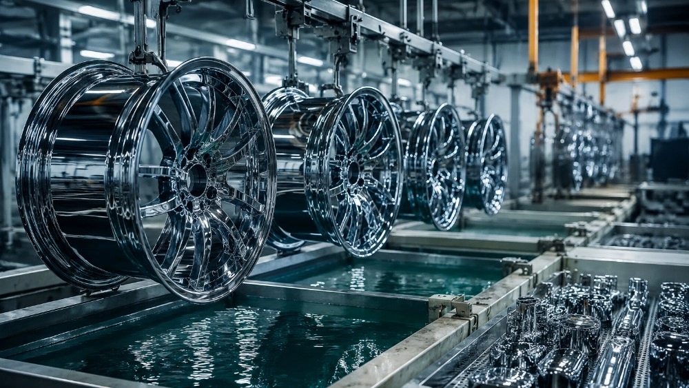 The difference between matte chrome and hard chrome plating is the best industrial coating