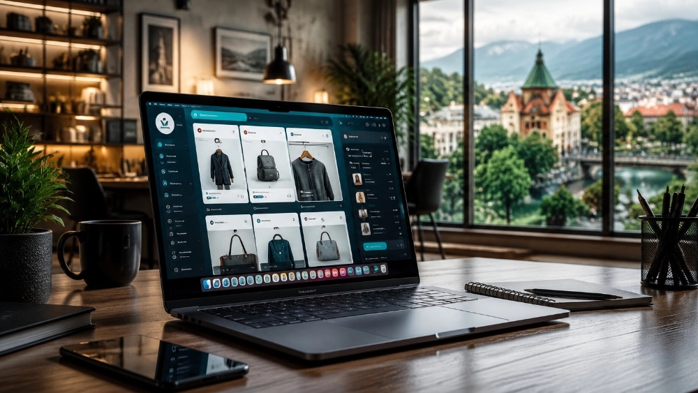 Designing a store website in Rasht