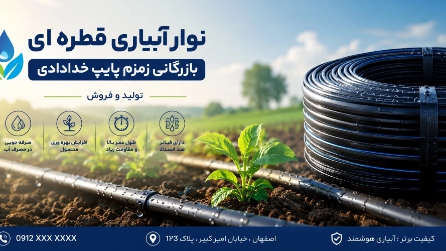 A comprehensive guide to choosing a drip irrigation tape with different dripper spacing; Increasing efficiency and reducing costs