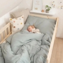 Sismoni Venus, sewing design of baby bed set, crib, box and curtain in Esfrain