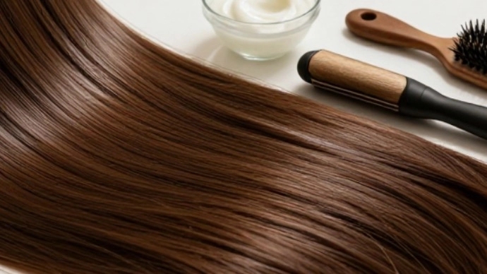 Complete course of keratin and hair restoration with new methods of the year