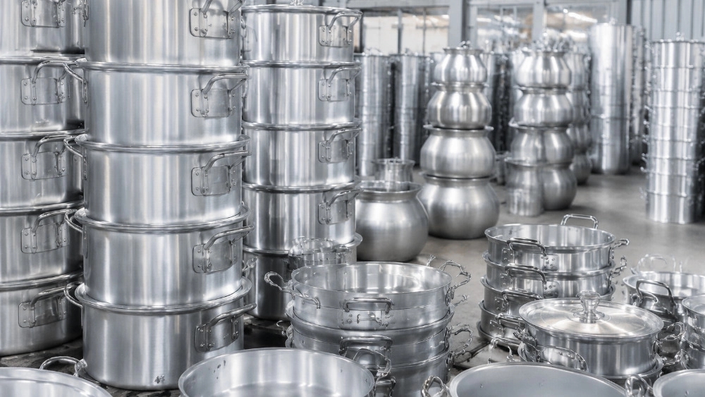 Wholesale purchase of aluminum containers with production price
