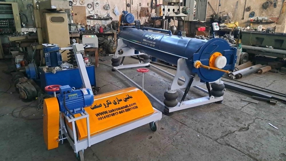 Tekro Sanat Machinery Manufacturing, production of automatic carpet and blanket washing machines in Tabriz
