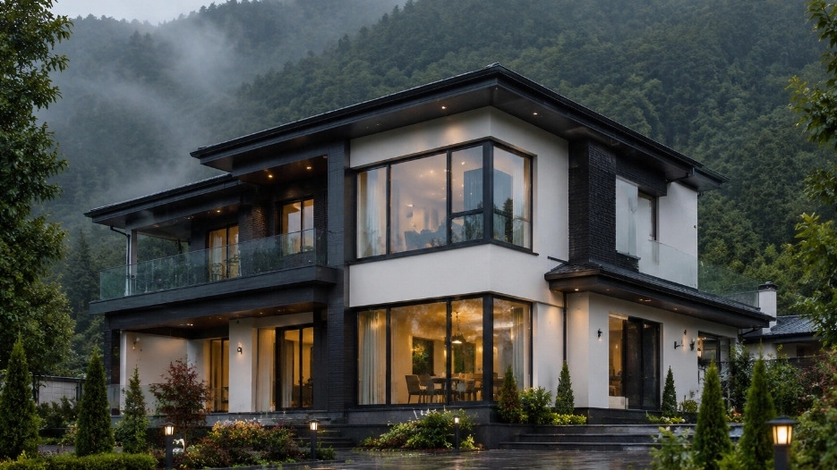 Double-glazed and triple-glazed glass is the best choice for the climate of Gilan