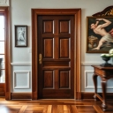 Mahan production, production and sale of wooden entrance doors for rooms and lobby in Tehran