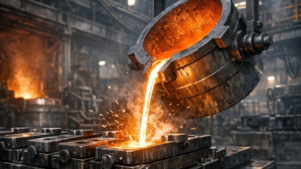 The best casting of steel 304, 316 and duplex in Tehran