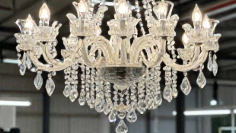 Direct purchase of glass chandelier parts from the manufacturer in Karaj, special price + fast delivery