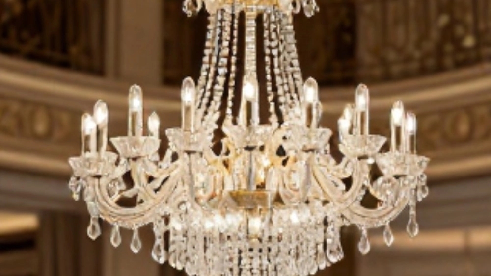 Special glass chandelier order for luxury hotels and halls, exclusive design, factory direct price