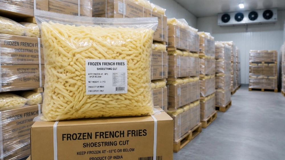 Wholesale purchase and export of semi-ready potatoes from Karaj