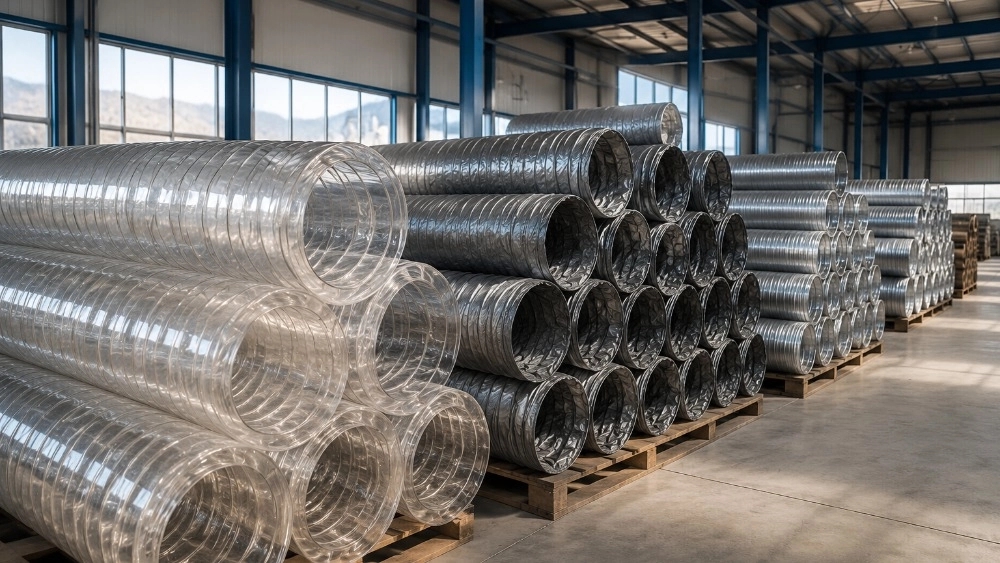 The best price of ventilation pipe and dust collector, direct purchase from Isfahan production