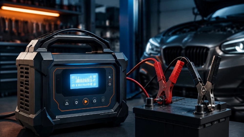 Car battery charger of the best brands in Iran