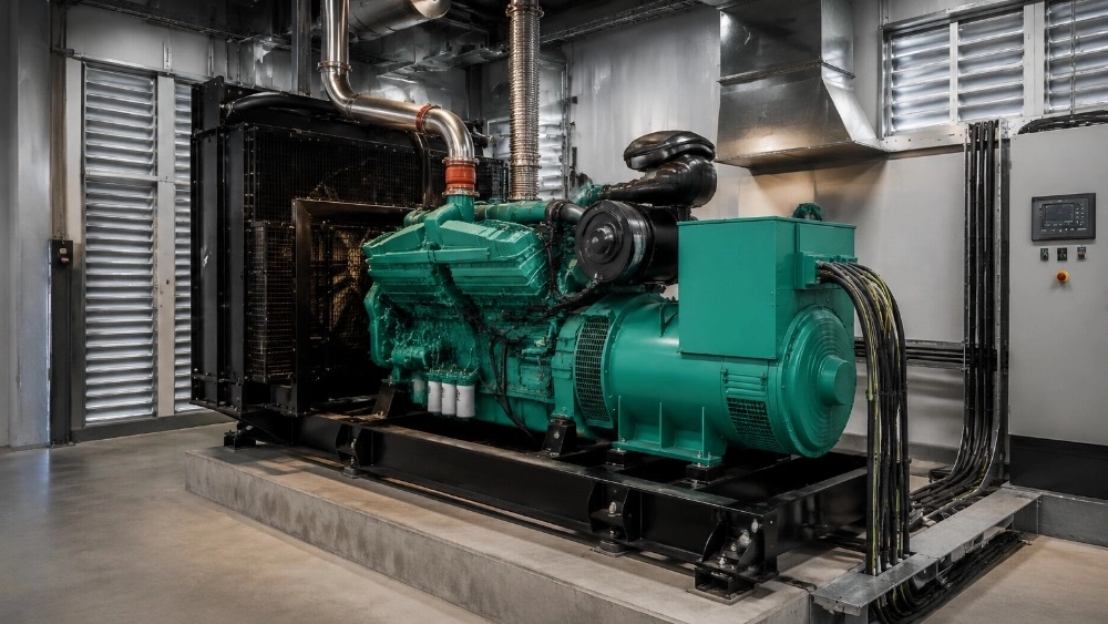 Installation of 312 Kava Cummins standard diesel generator