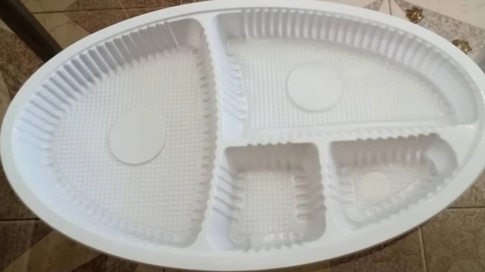 The price of disposable dishes in Navad production