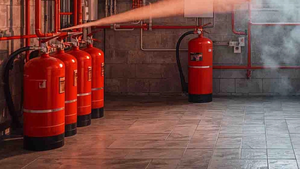Best Alarm Company, design and implementation of fire alarm and extinguishing system in Tehran