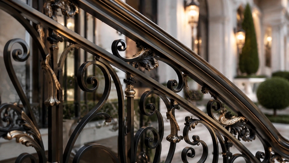 The best manufacturer of wrought iron fence with guaranteed quality and professional installation in Urmia