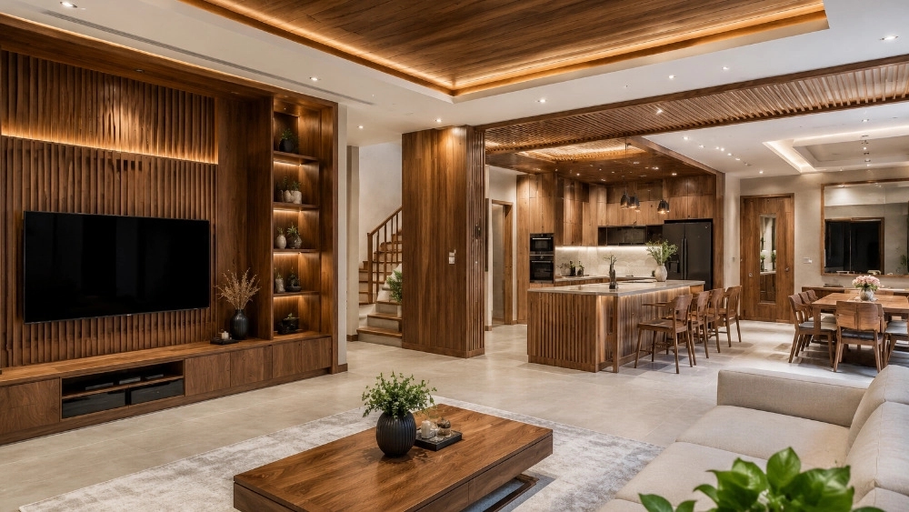 The price of wooden interior decoration in Babylon