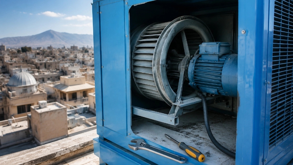Karimi facilities, installation and service of water cooler parts in Ilam