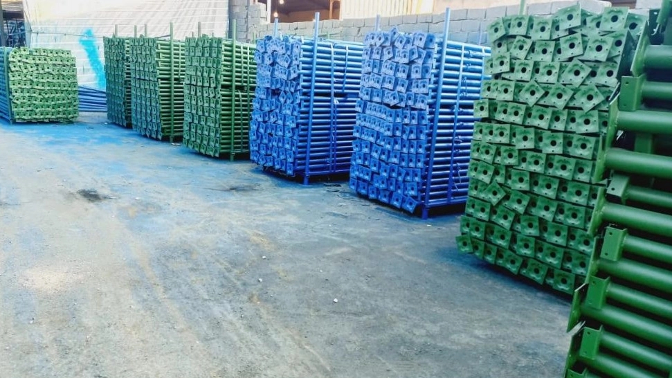 Meravi Pressing, production of metal jack mold distribution and concrete accessories in Tehran