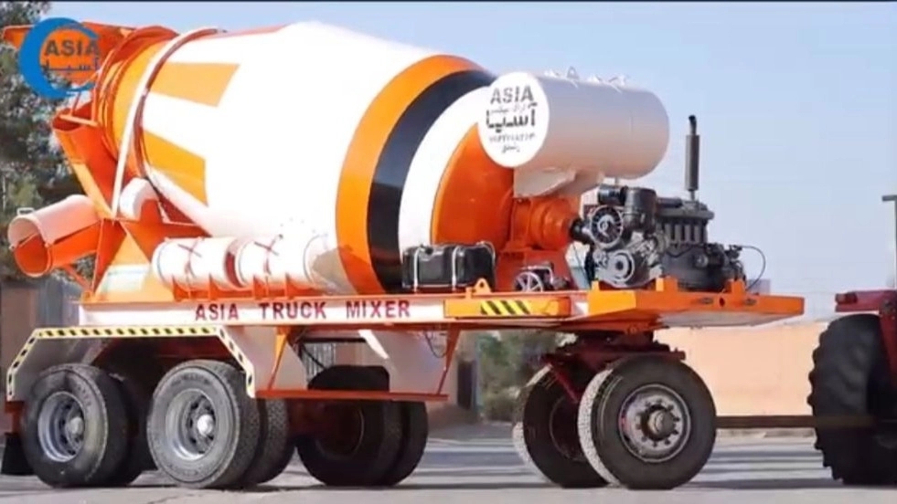 Making a custom track mixer in the Rashidi factory, direct production at the best price