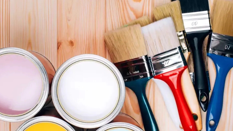 Chobak painting group, door cabinet painting and wooden decoration in Taybad