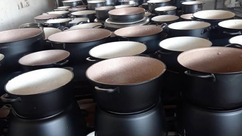 Varna workshop, renovation of non-stick Teflon and granite dishes in Pakdasht, Tehran