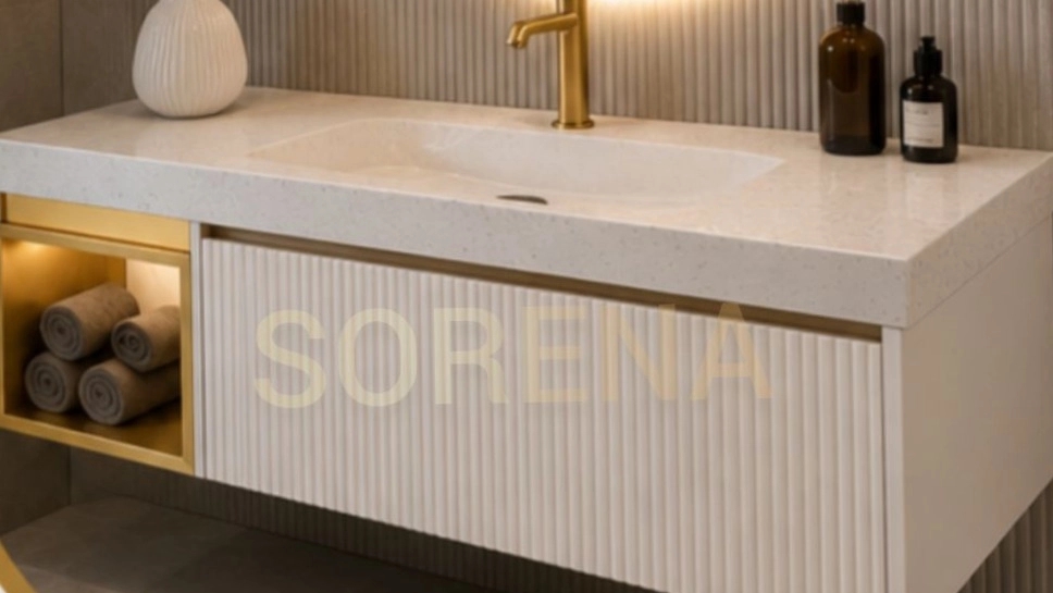 Why is the cabinet ceramic sink the best choice for a modern bathroom?