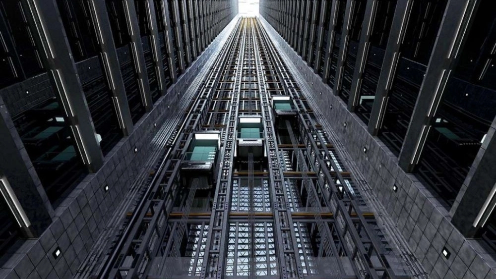 The price of traction elevator with single phase electricity in Yazd