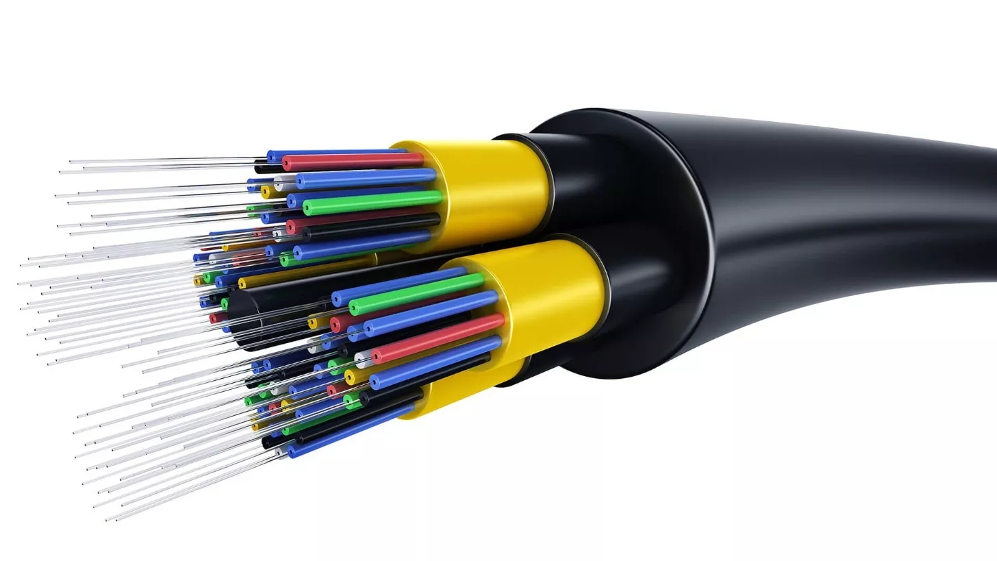Application of optical fiber in various industries including telecommunication and network
