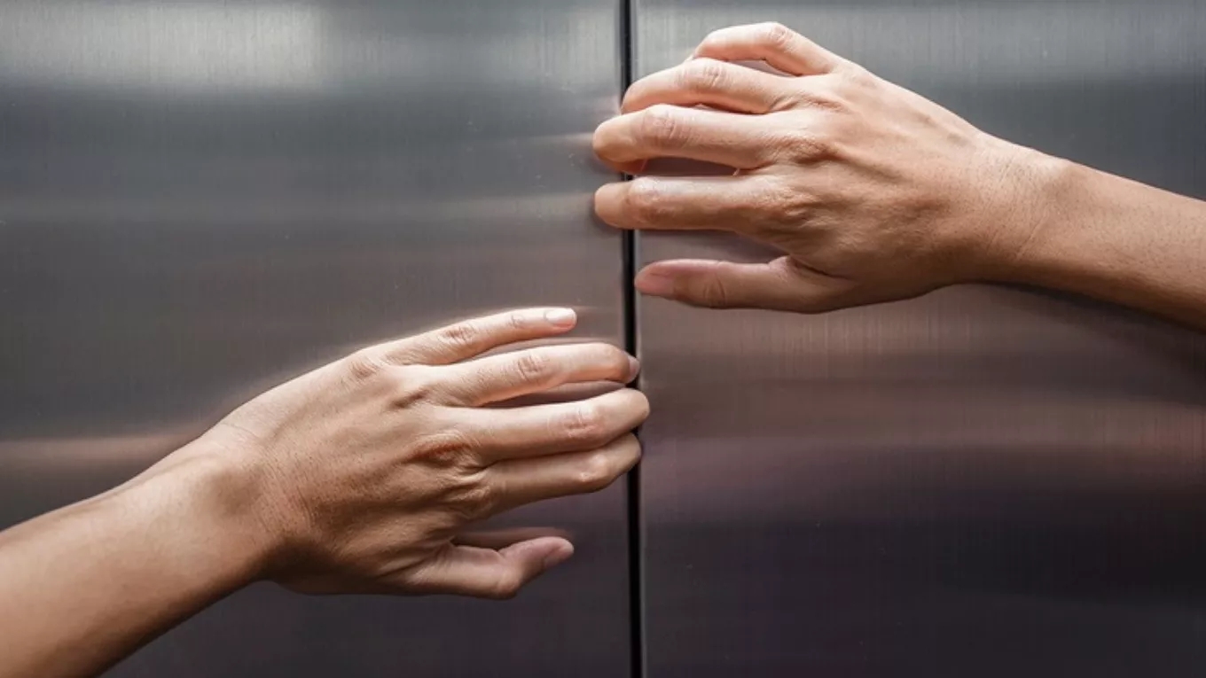 How to get out of the stuck elevator?