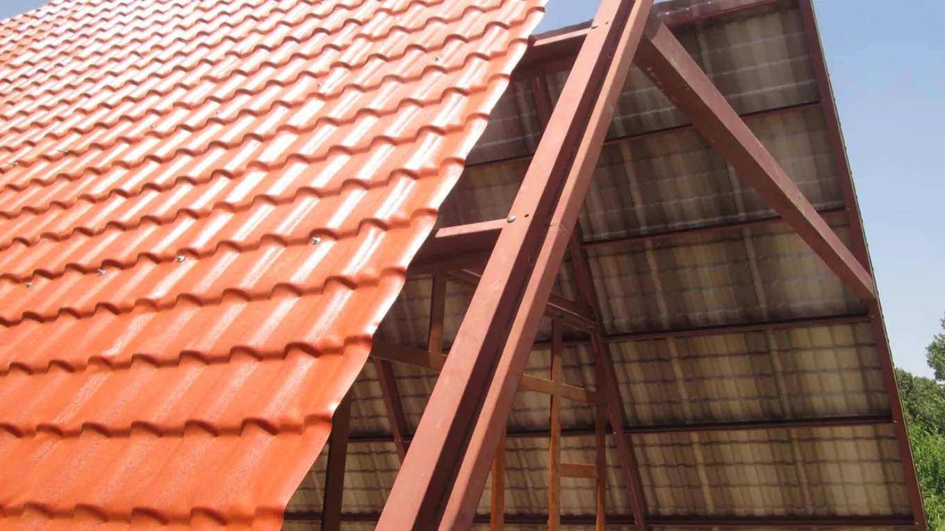 Installation of roof covering