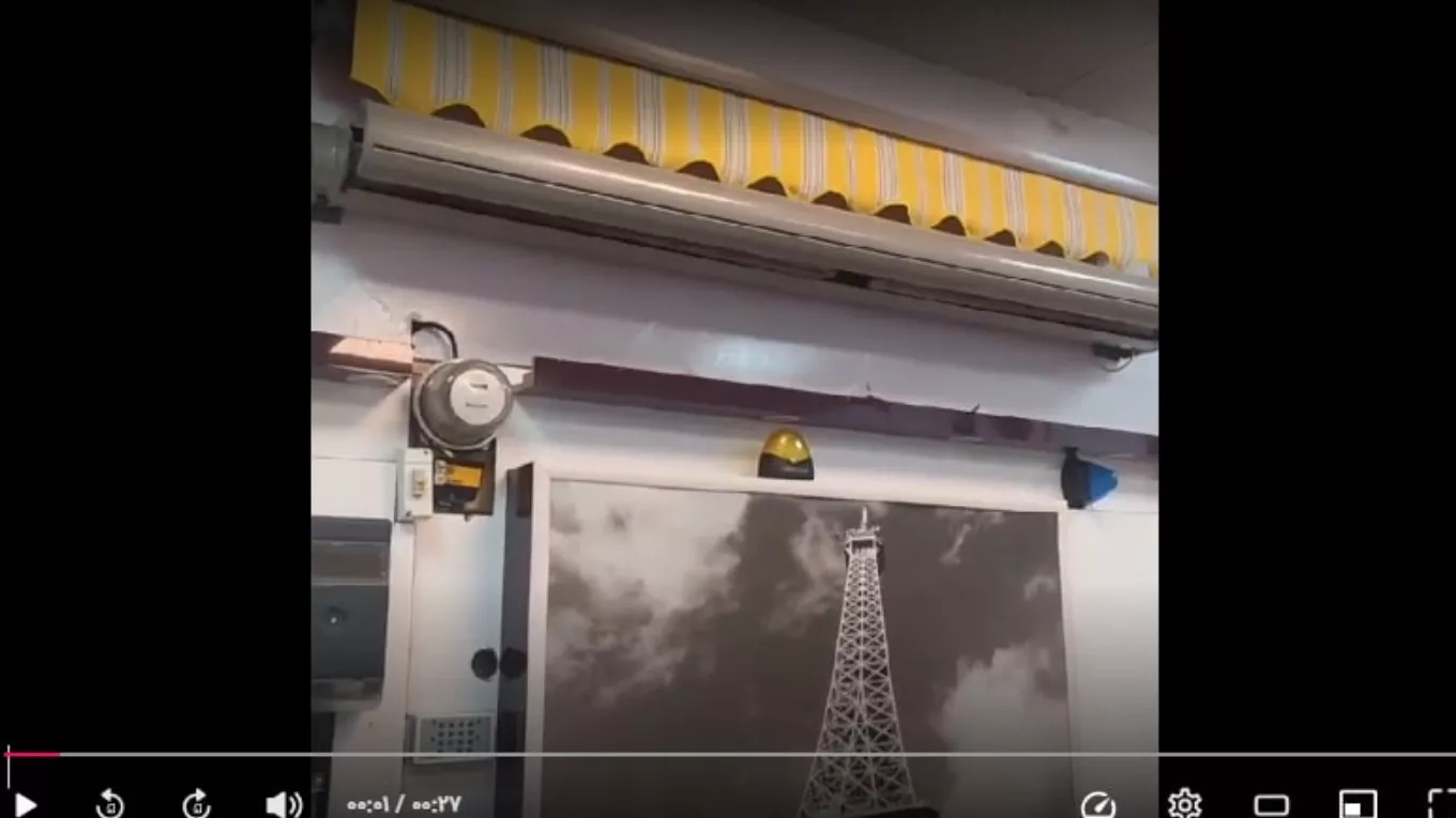 Videos of examples of electric awnings