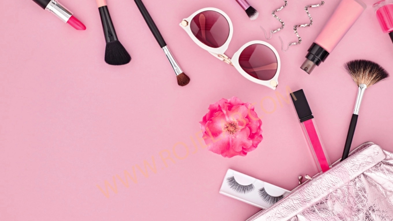 Various types of cosmetics