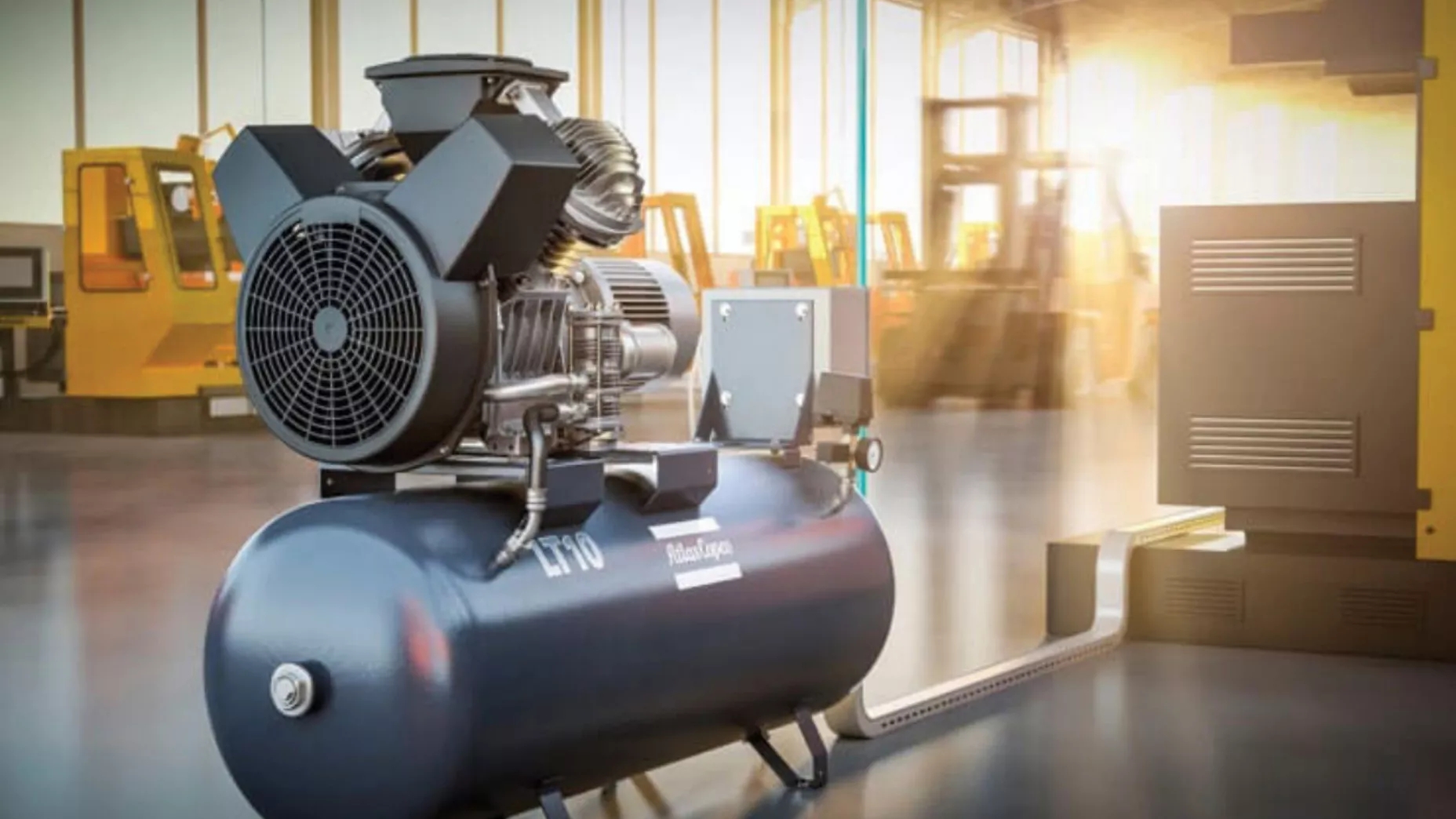 Compressed air compressor information