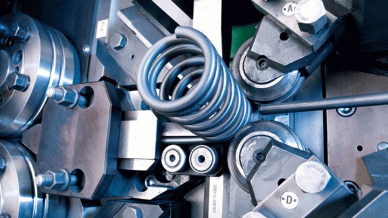 Spring production process Production methods of all kinds of springs