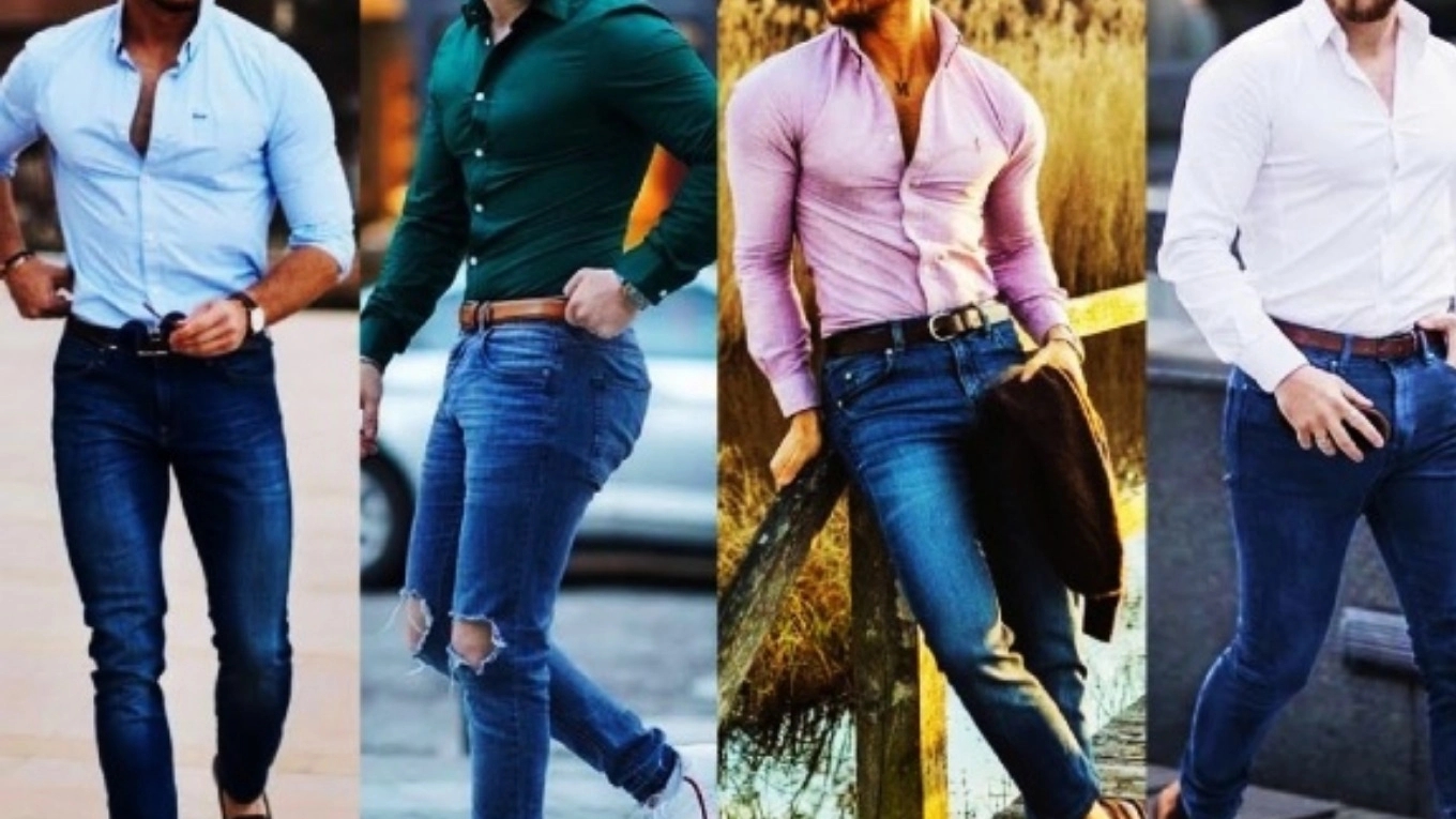 How to pair a nice pair of jeans with a classy men's t-shirt?